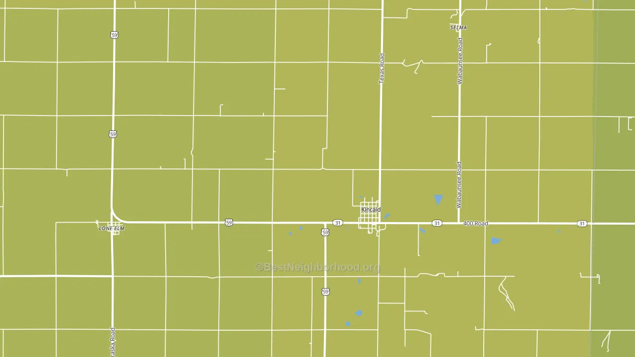 66039, KS block-group voter-turnout map