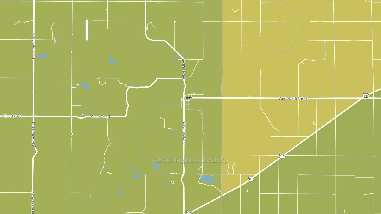 66042, KS block-group voter-turnout map