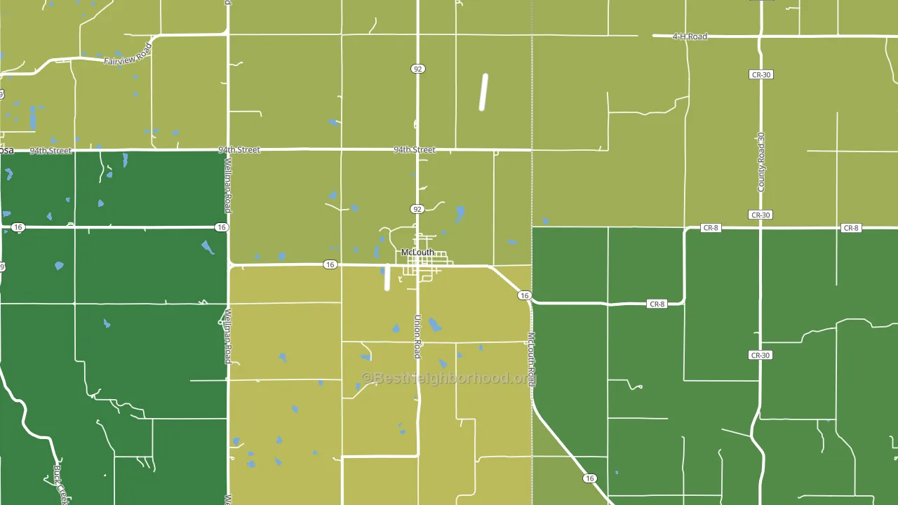 66054, KS block-group voter-turnout map