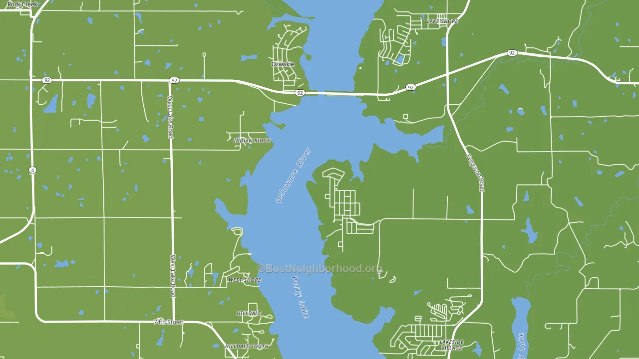 66070, KS block-group voter-turnout map