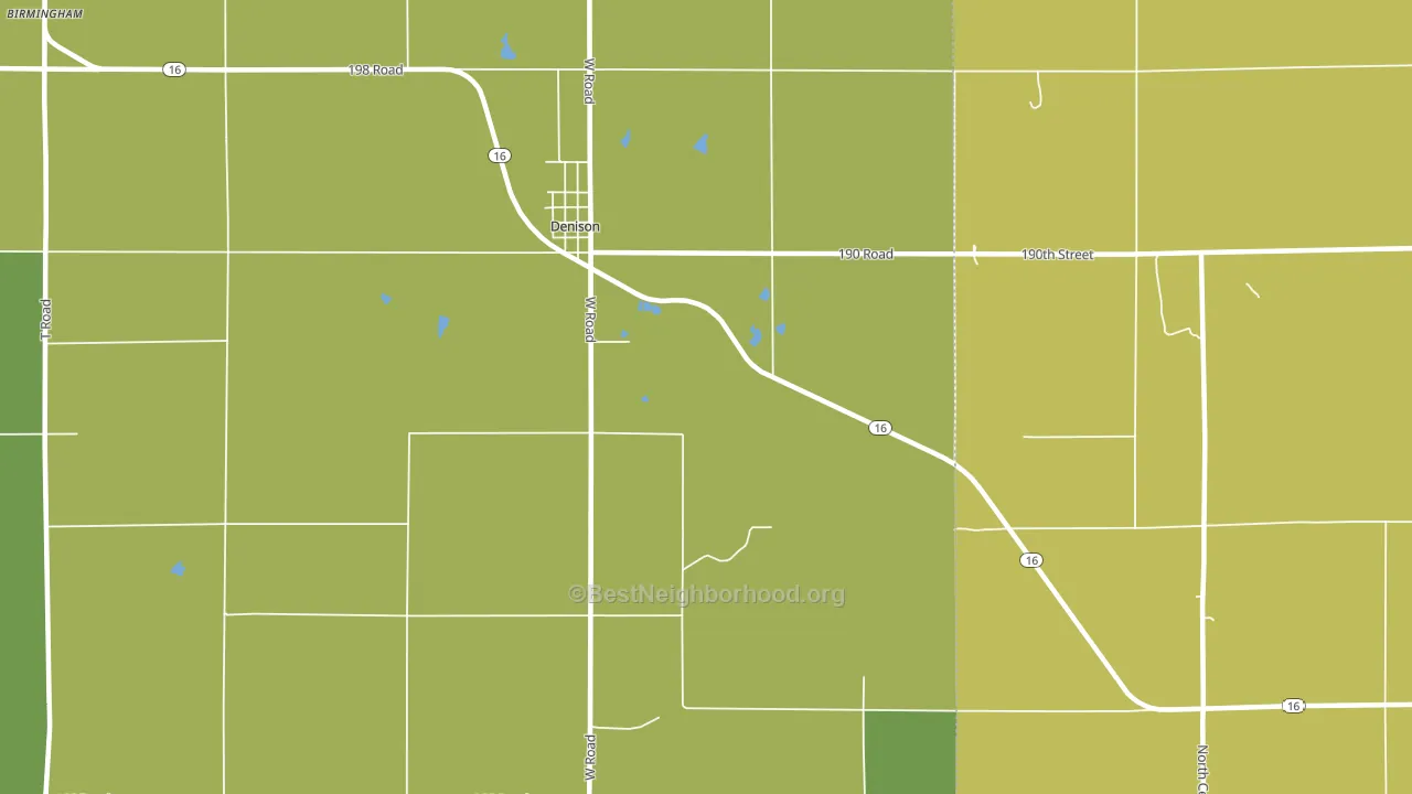 66419, KS block-group voter-turnout map