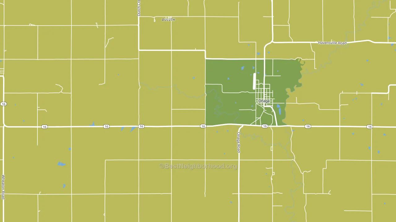 66521, KS block-group voter-turnout map