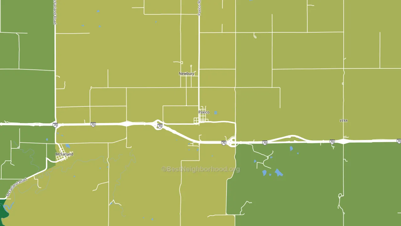 66526, KS block-group voter-turnout map