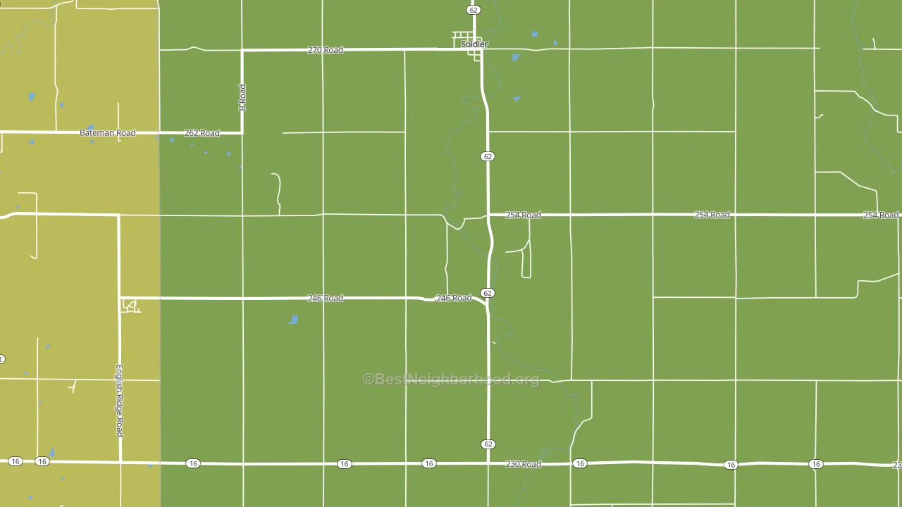 66540, KS block-group voter-turnout map