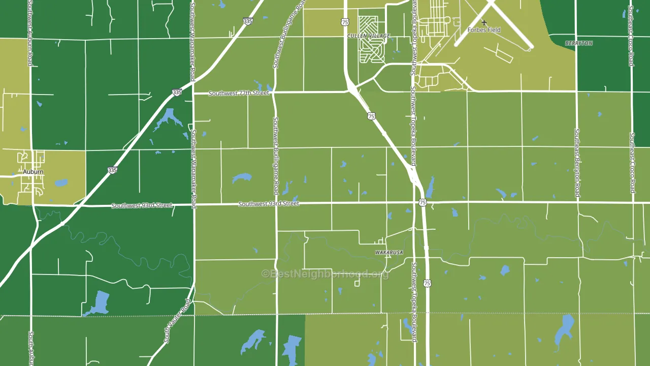 66546, KS block-group voter-turnout map