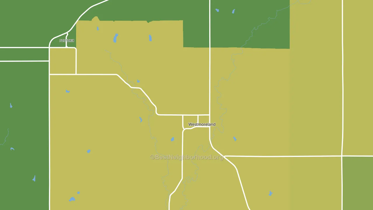 66549, KS block-group voter-turnout map