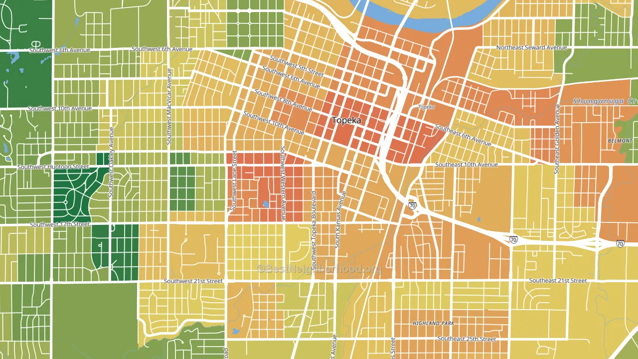 66612, KS block-group voter-turnout map