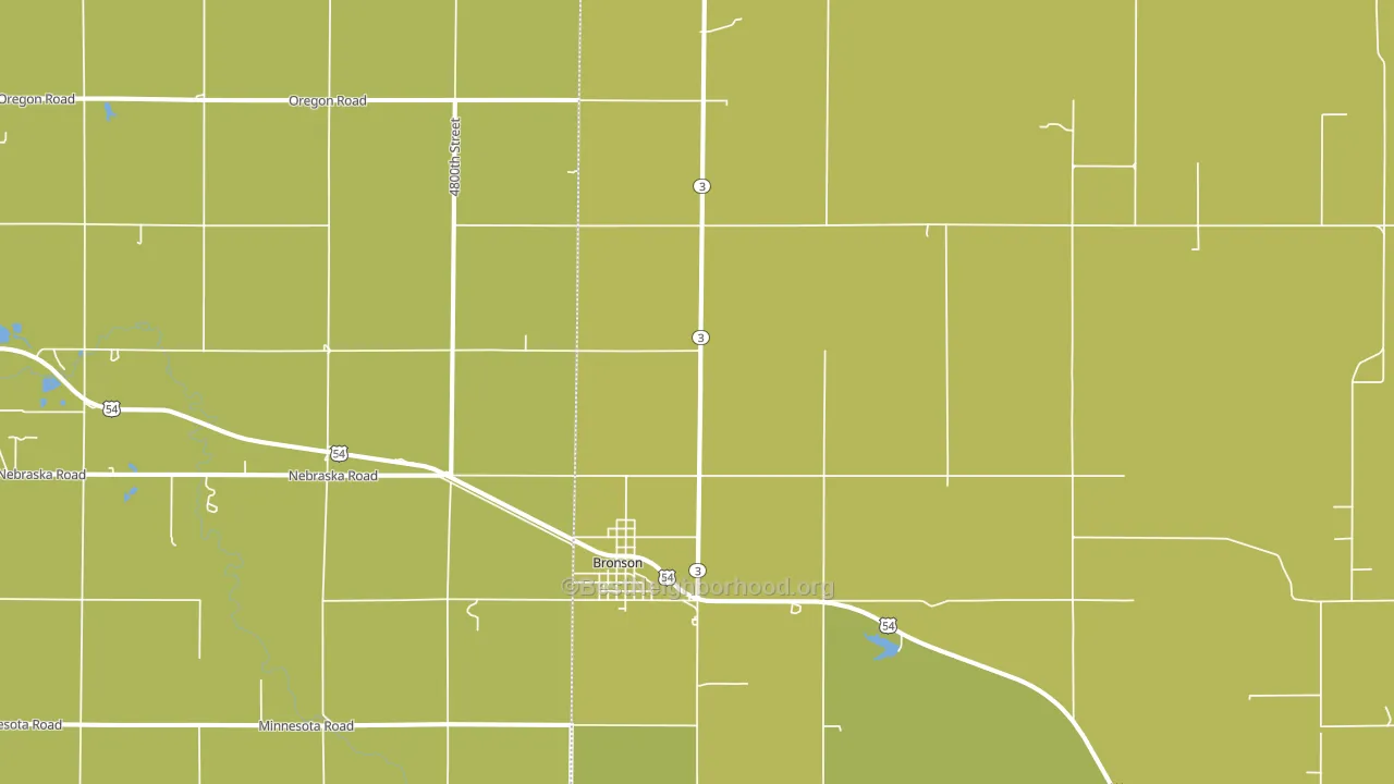 66716, KS block-group voter-turnout map