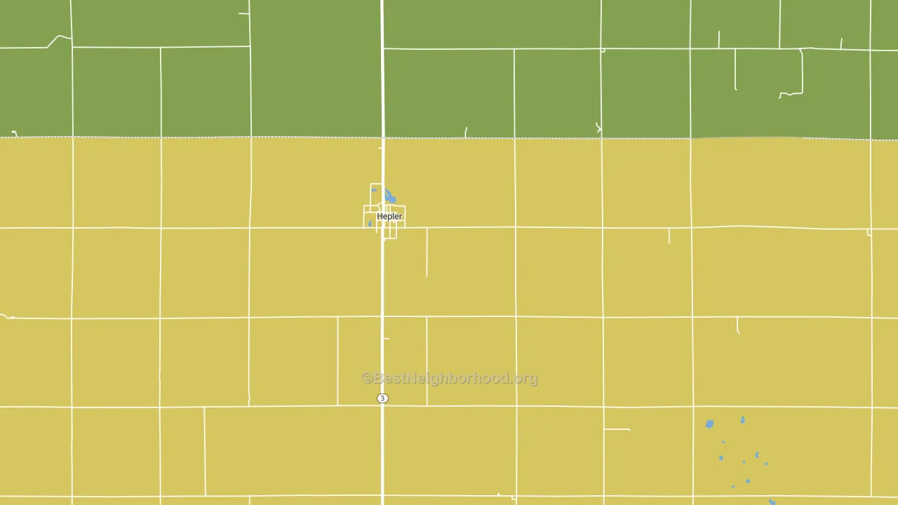 66746, KS block-group voter-turnout map