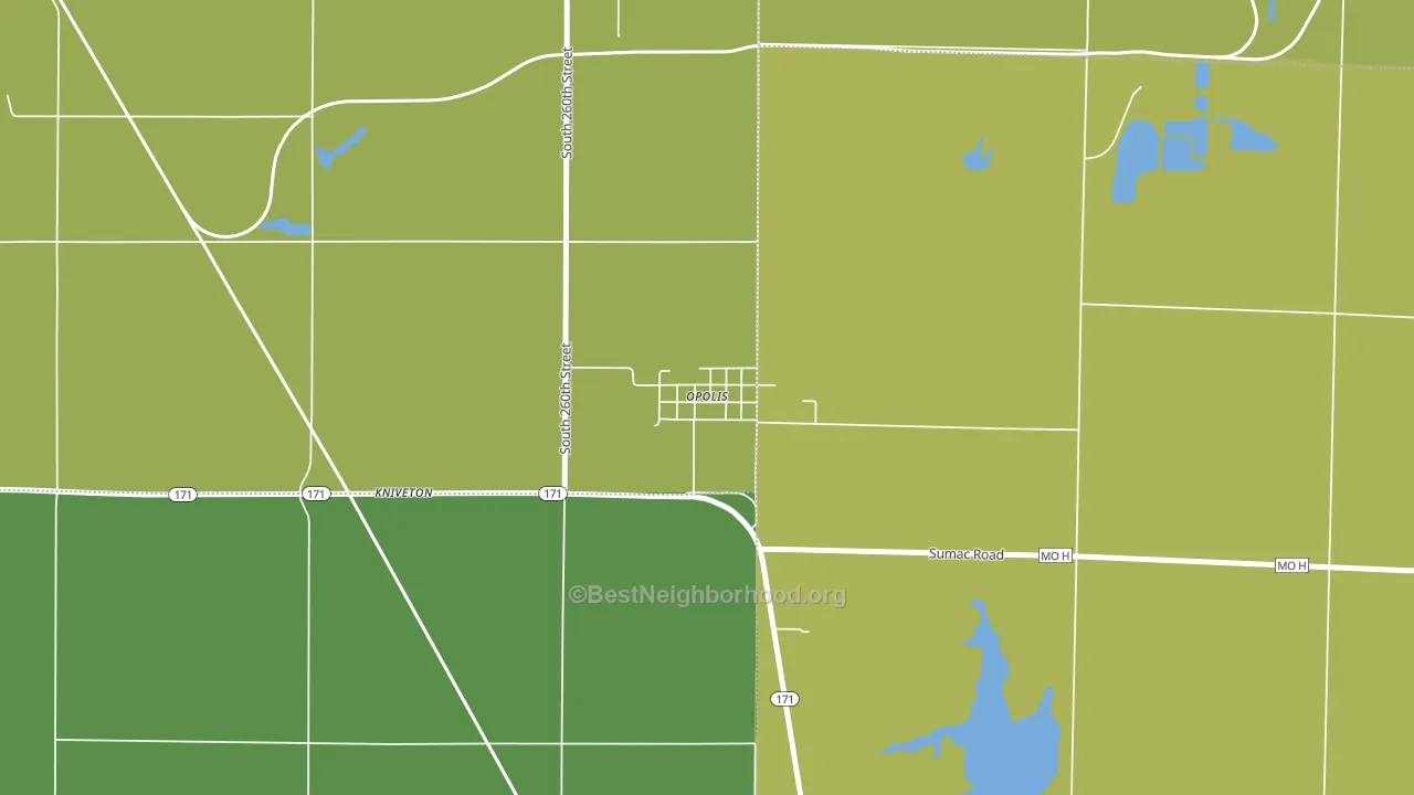 66760, KS block-group voter-turnout map