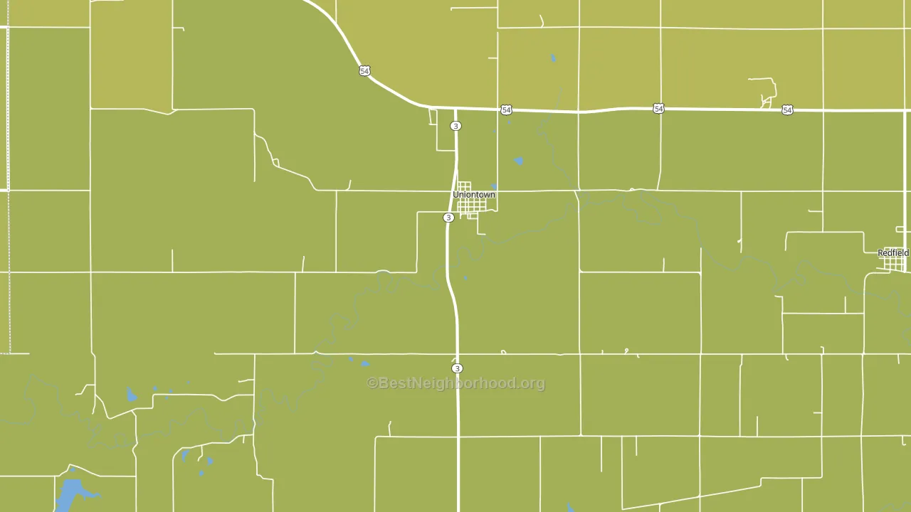 66779, KS block-group voter-turnout map