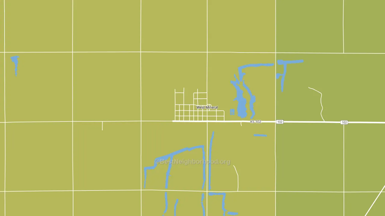 66782, KS block-group voter-turnout map