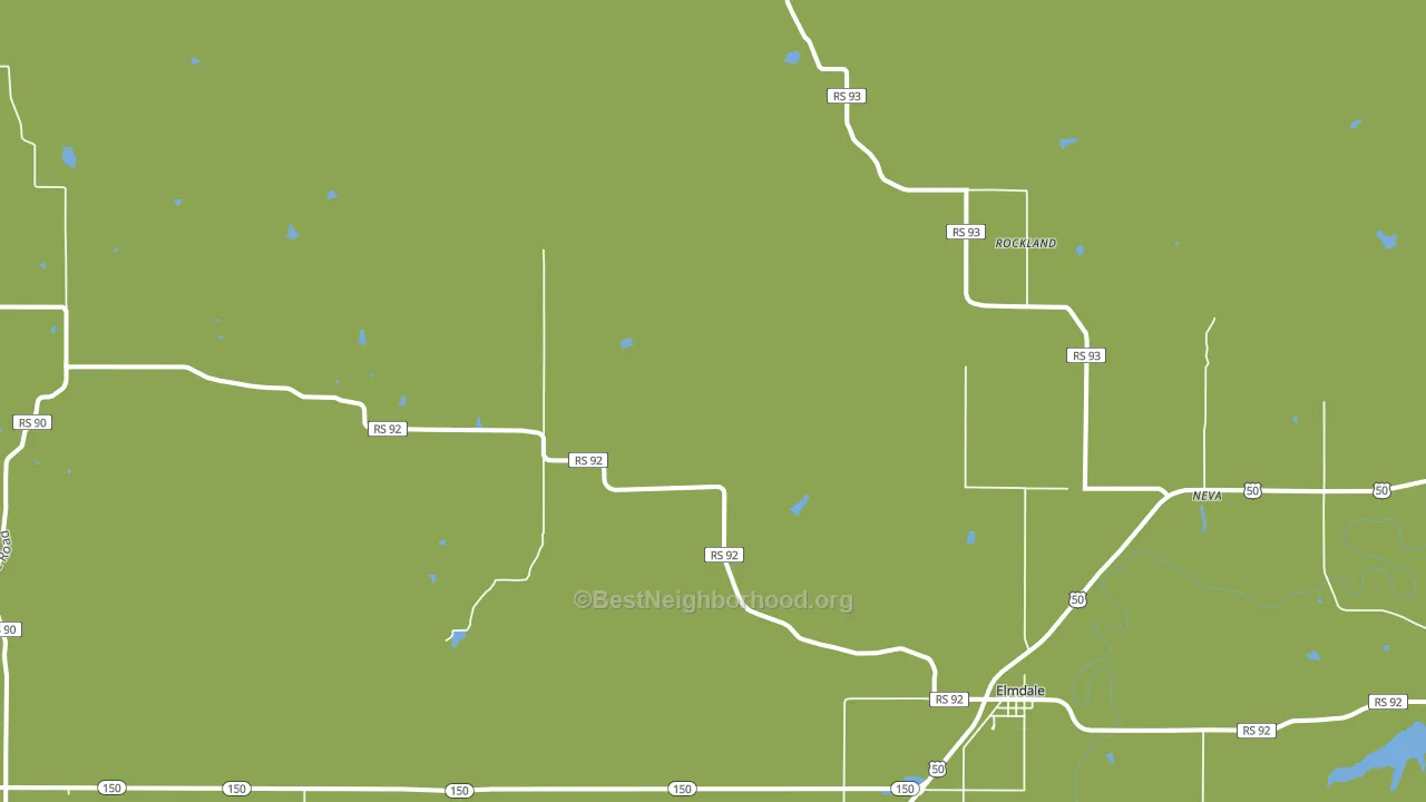 66850, KS block-group voter-turnout map