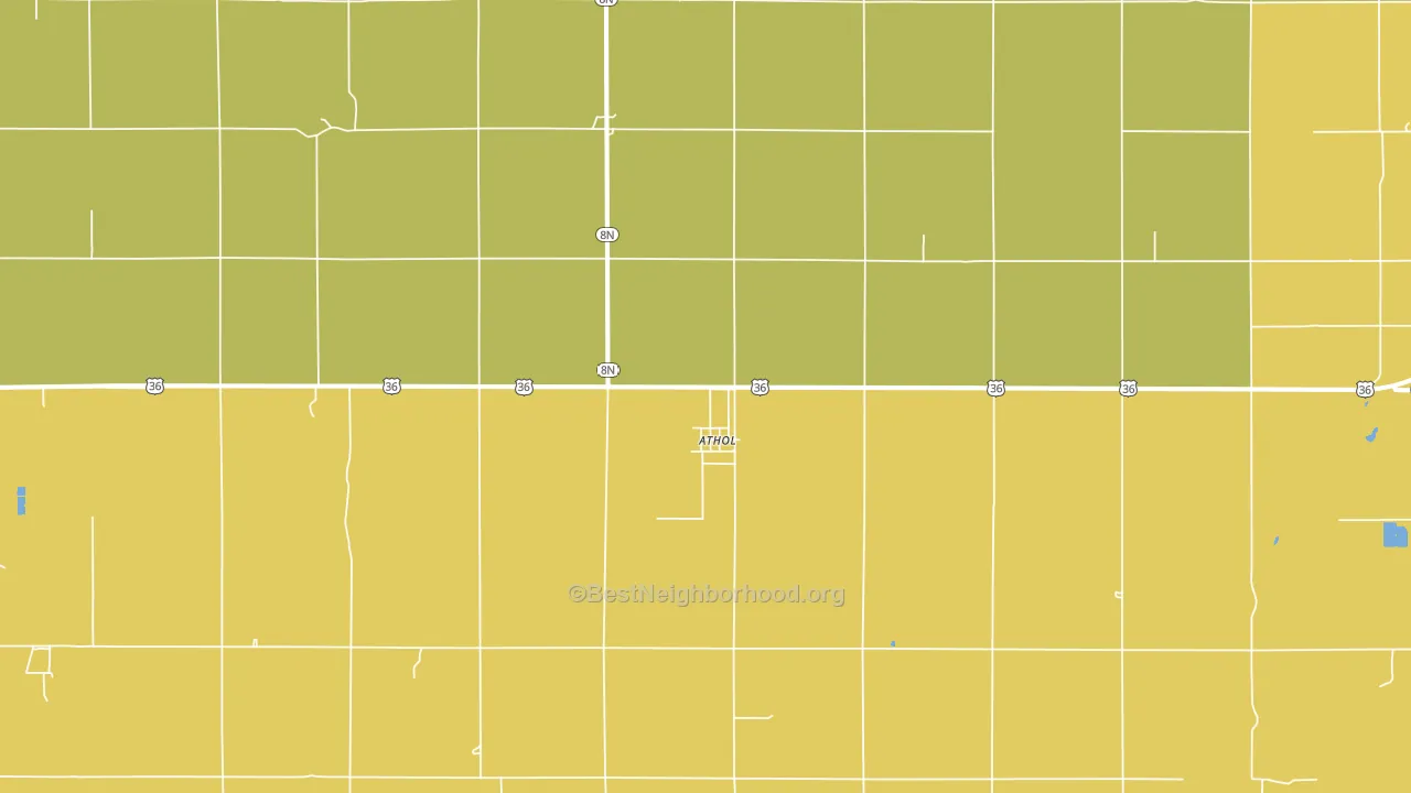 66932, KS block-group voter-turnout map