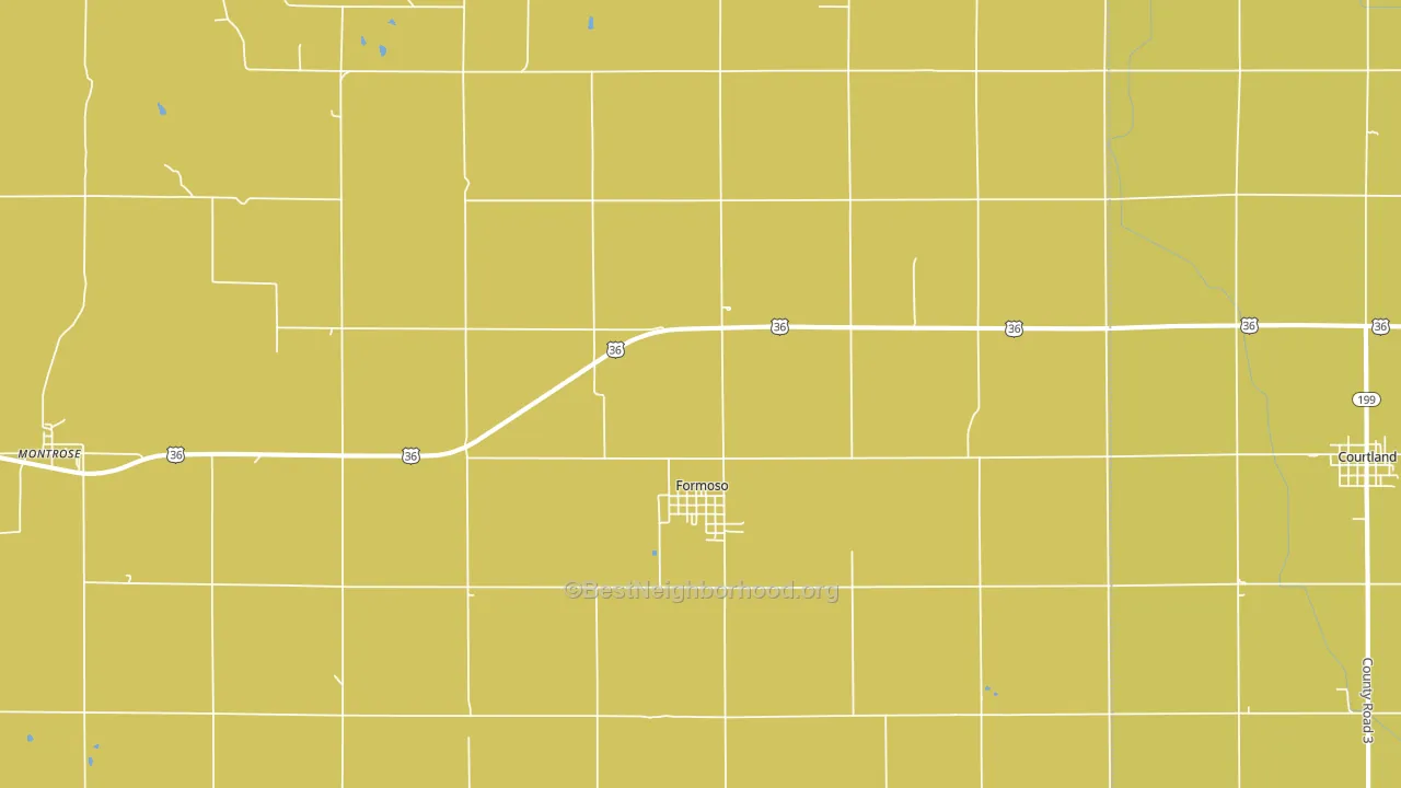 66942, KS block-group voter-turnout map