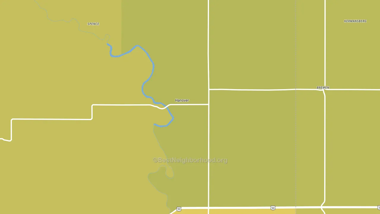 66945, KS block-group voter-turnout map