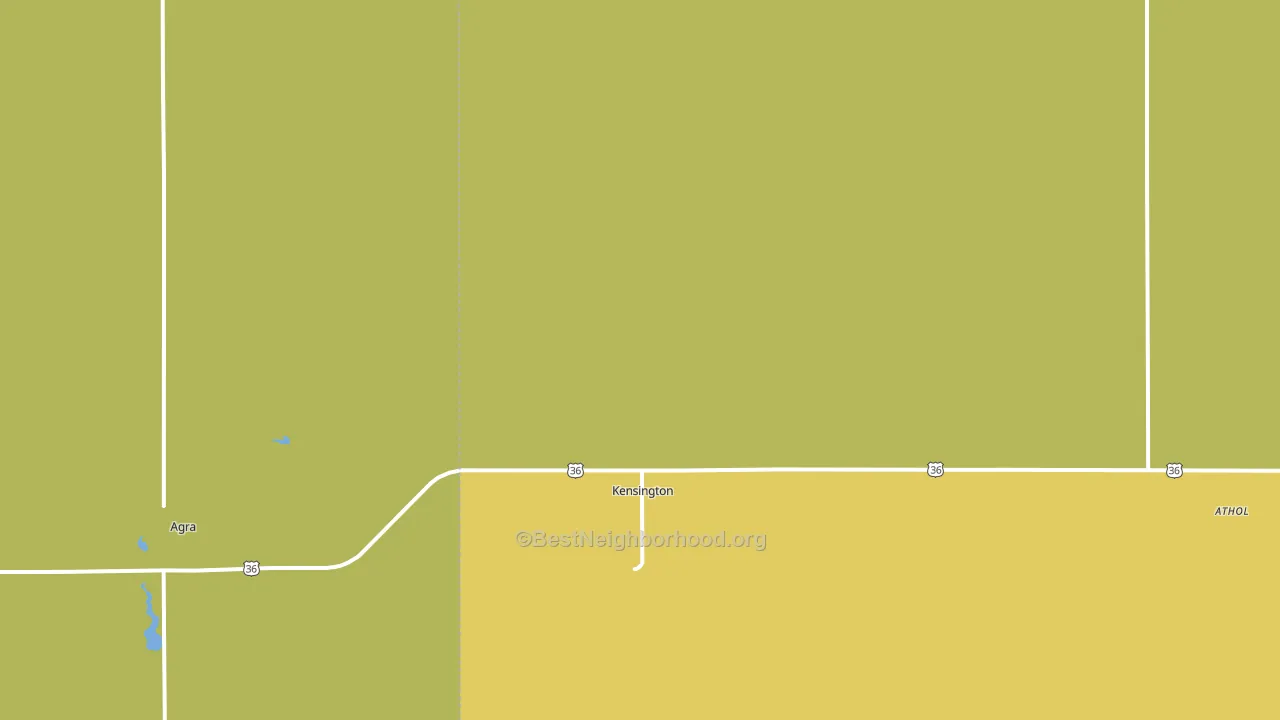 66951, KS block-group voter-turnout map