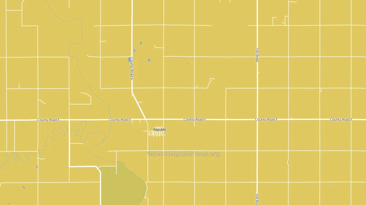 66964, KS block-group voter-turnout map