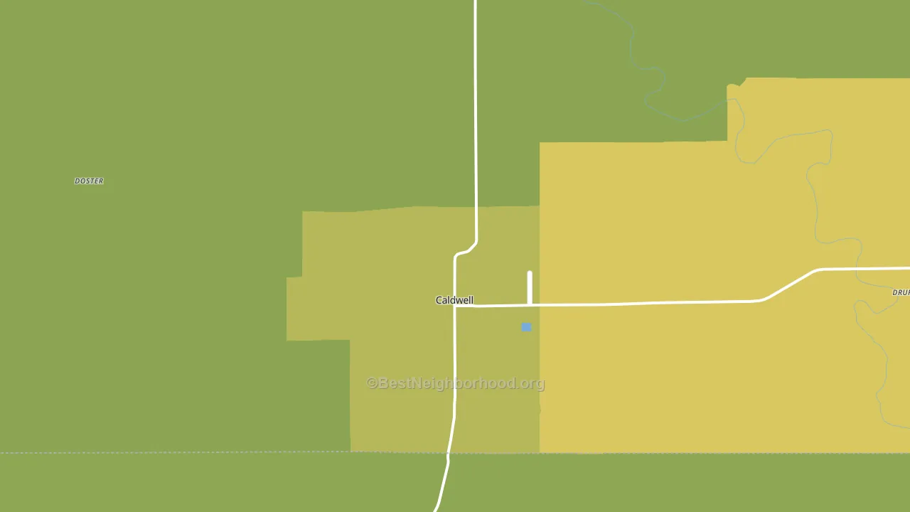 67022, KS block-group voter-turnout map