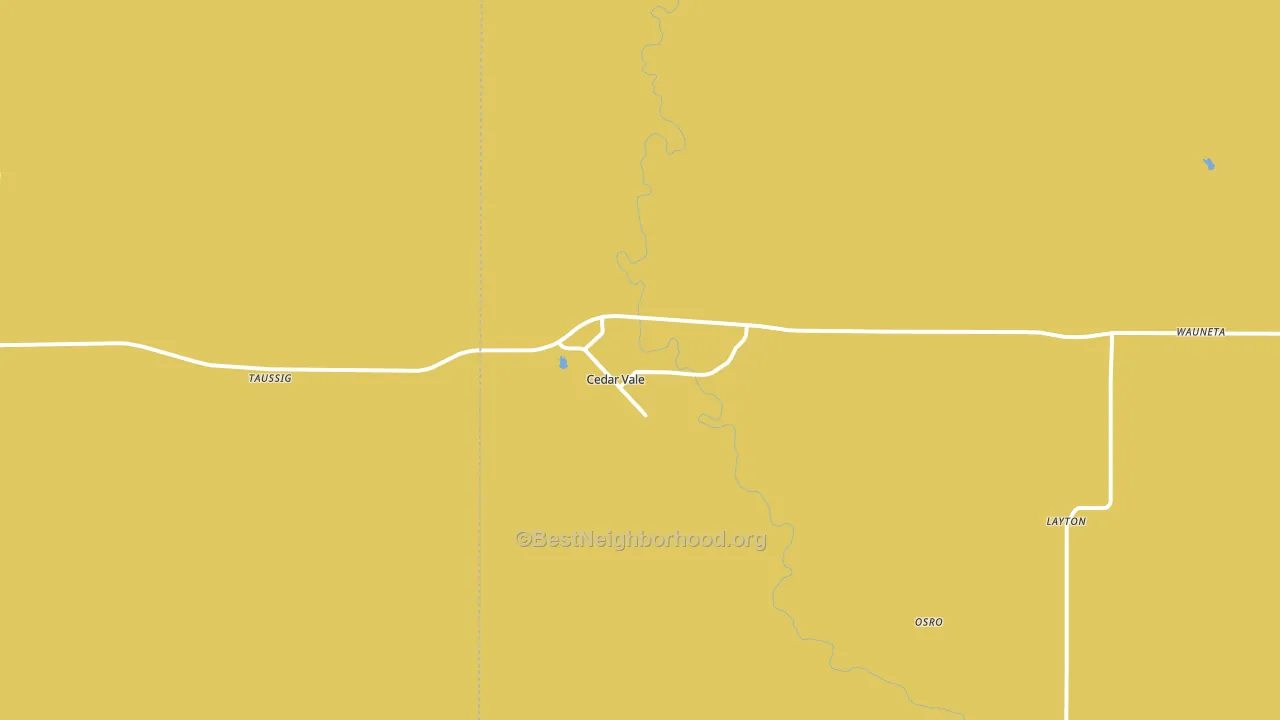 67024, KS block-group voter-turnout map