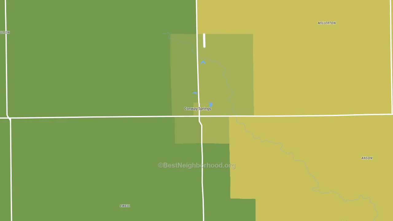 67031, KS block-group voter-turnout map