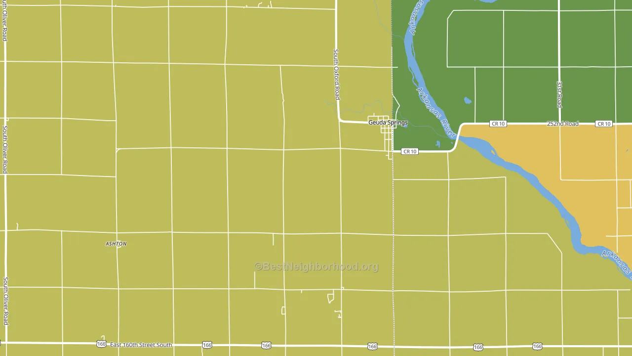 67051, KS block-group voter-turnout map