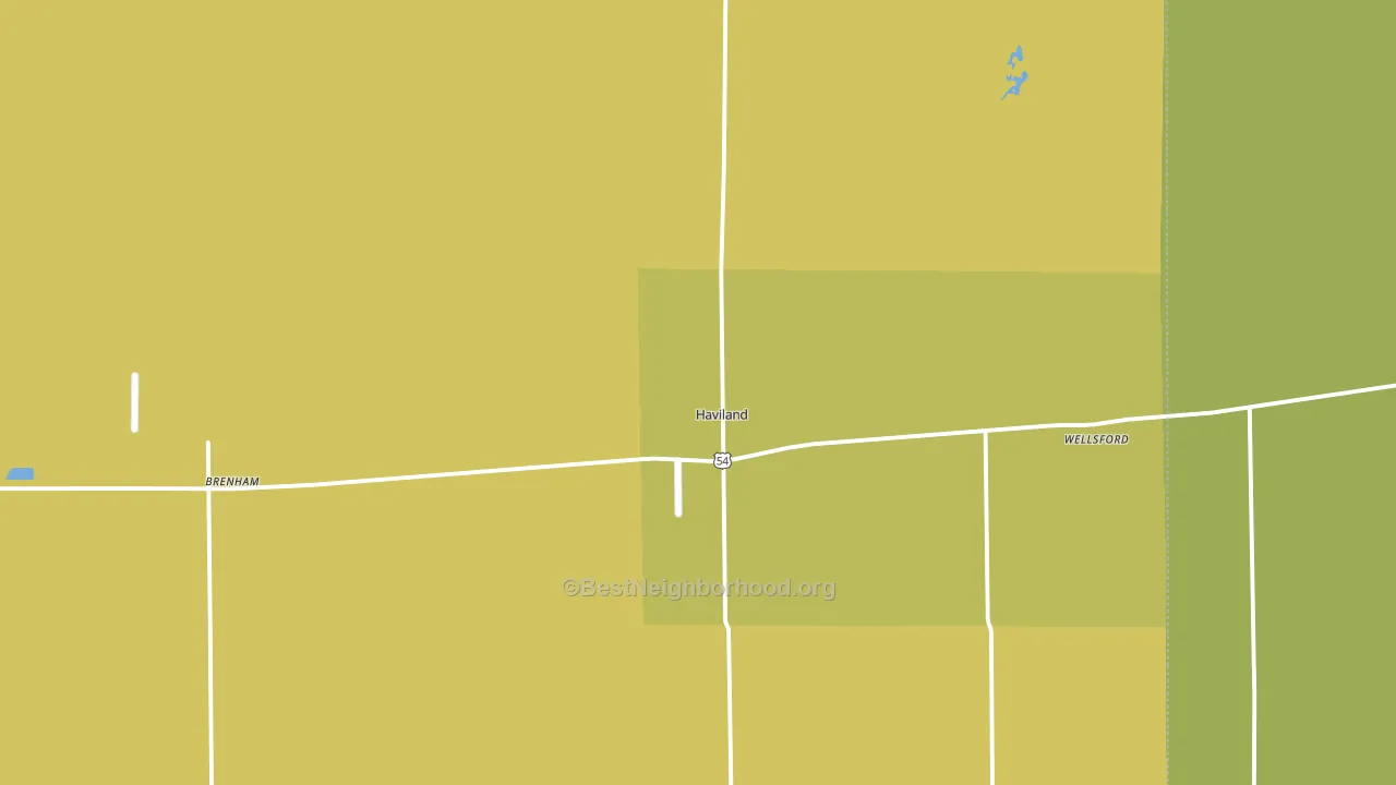 67059, KS block-group voter-turnout map