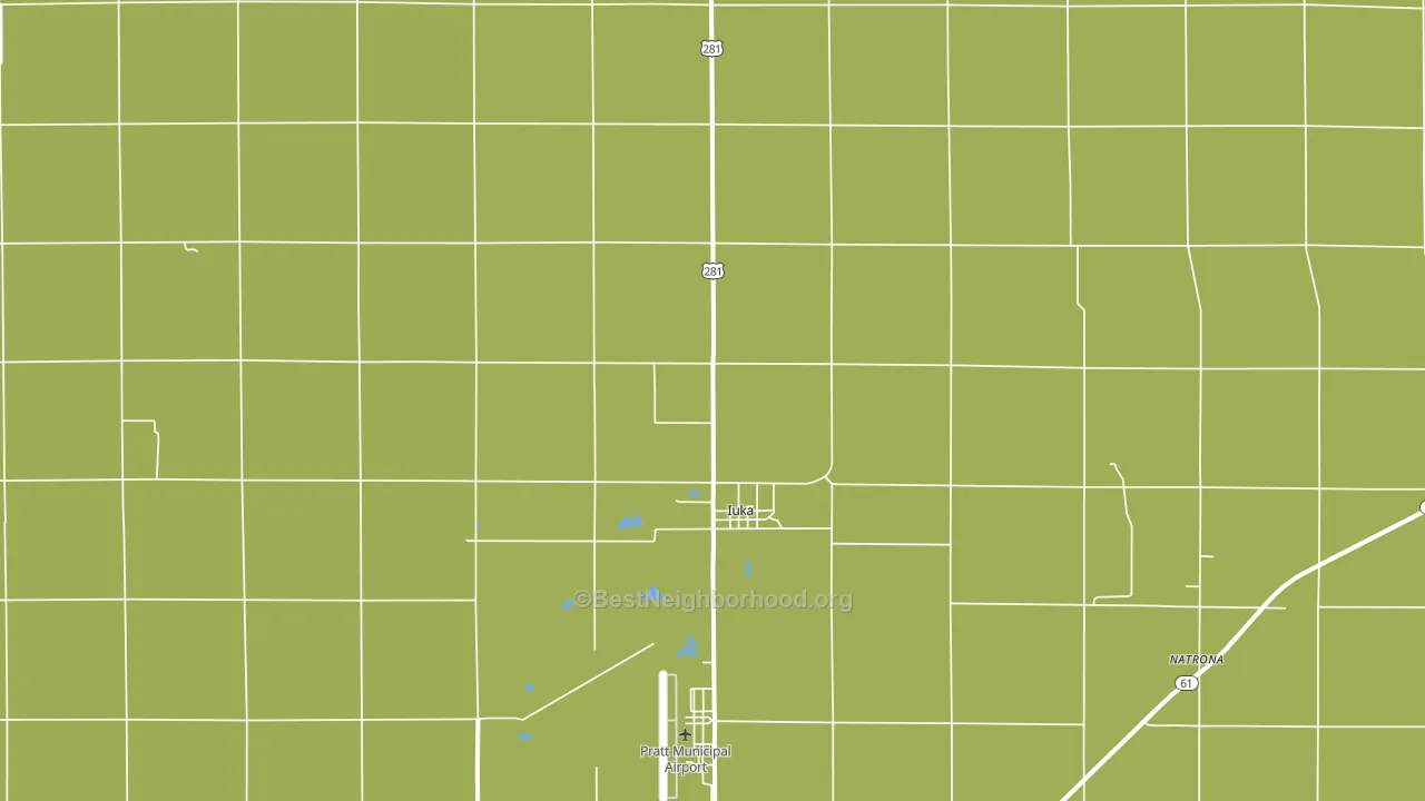 67066, KS block-group voter-turnout map