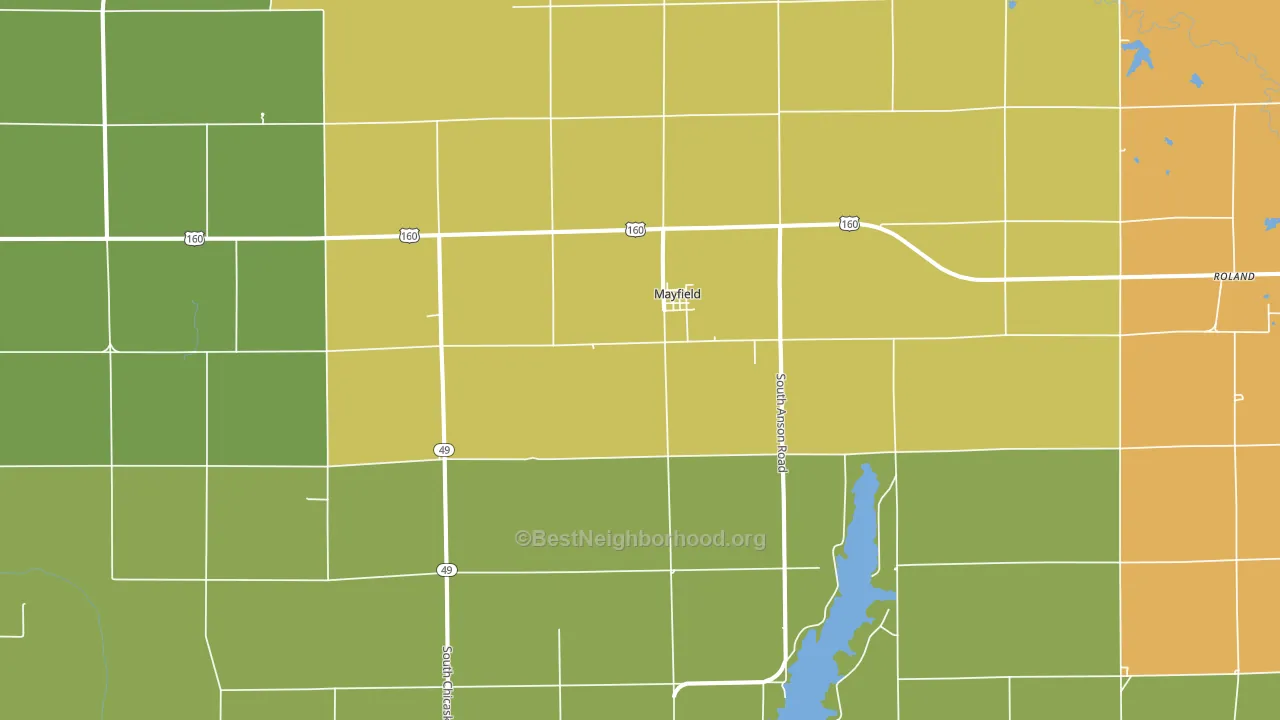 67103, KS block-group voter-turnout map
