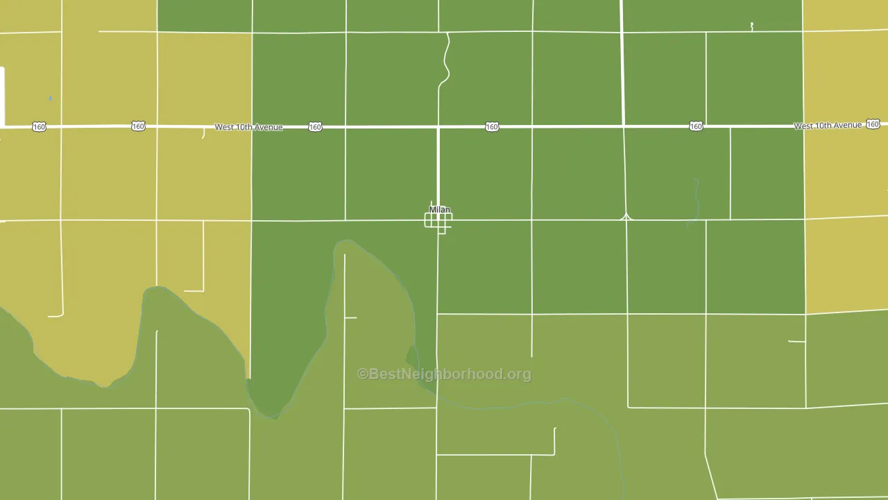 67105, KS block-group voter-turnout map