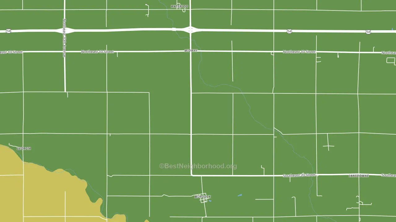 67111, KS block-group voter-turnout map