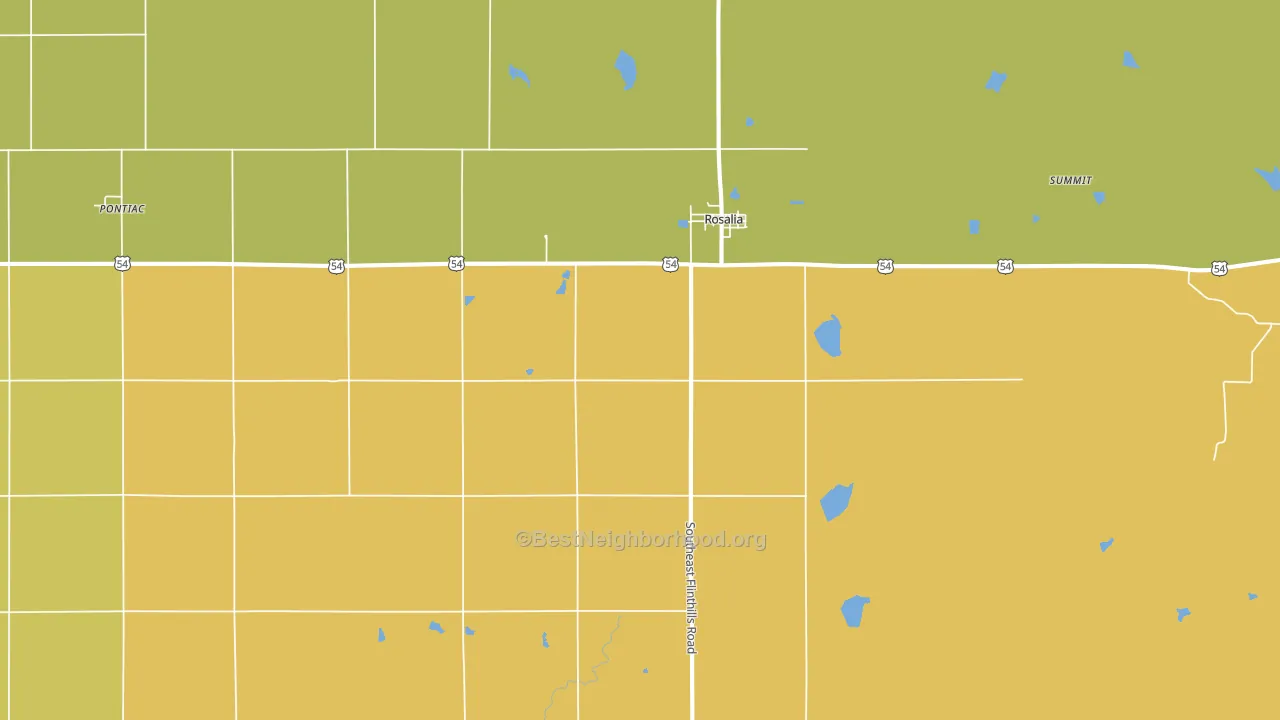 67132, KS block-group voter-turnout map