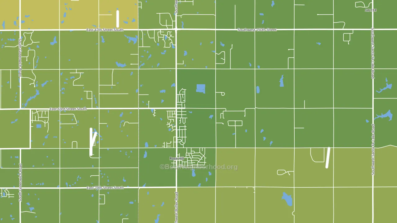 67133, KS block-group voter-turnout map