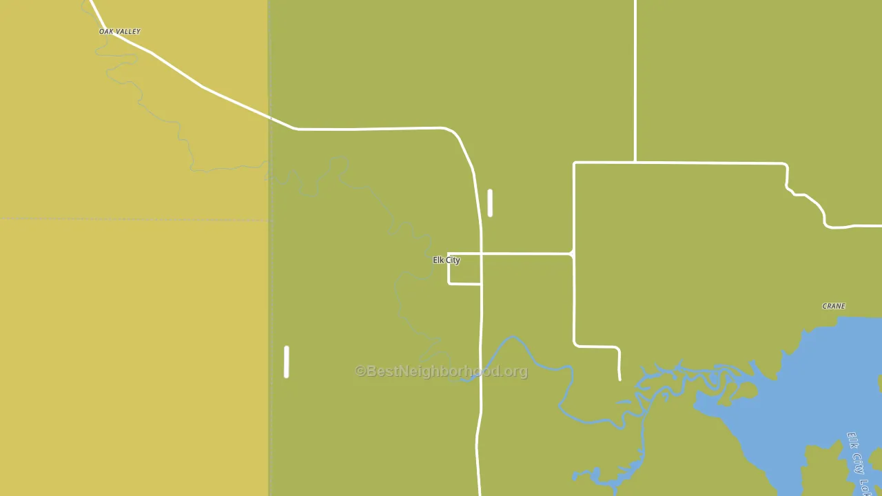67344, KS block-group voter-turnout map