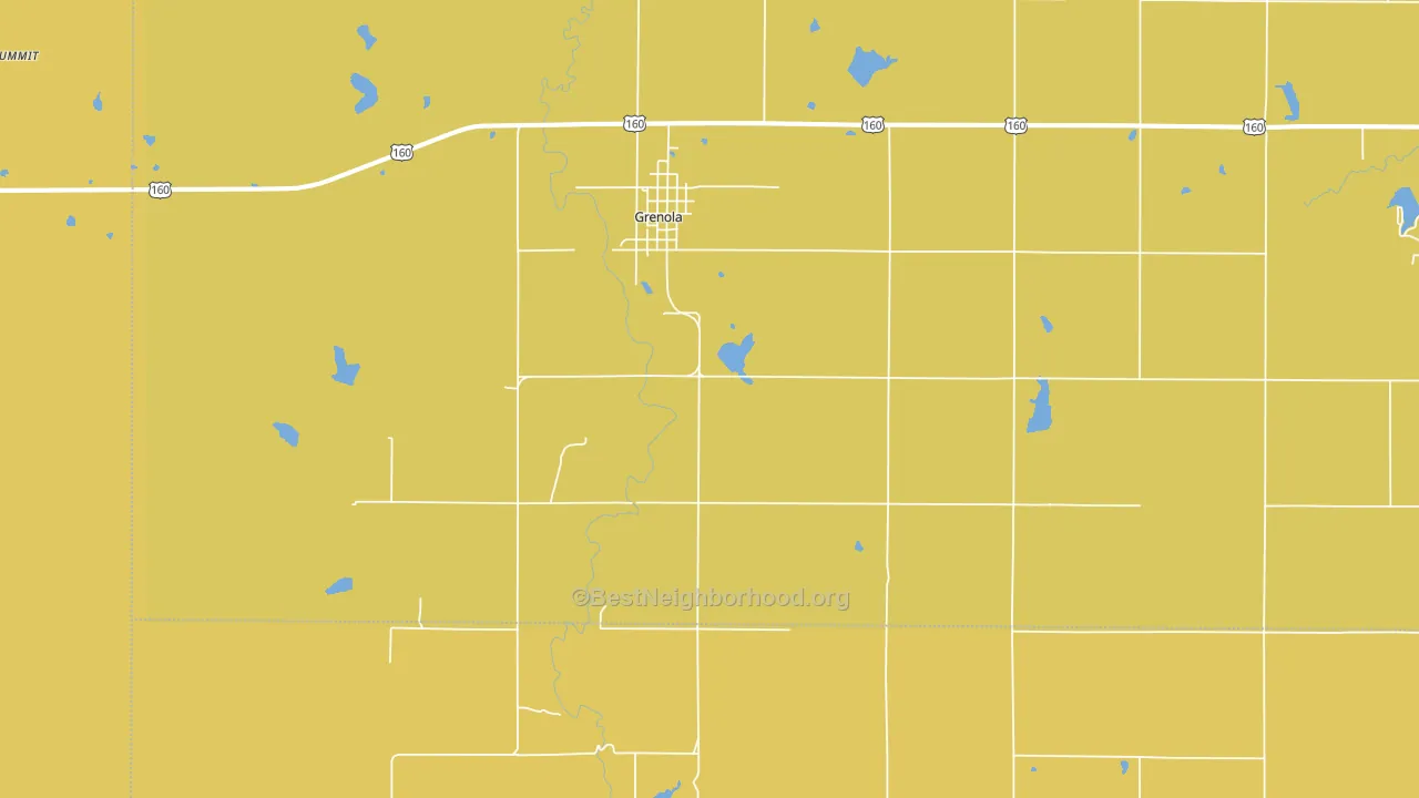 67346, KS block-group voter-turnout map
