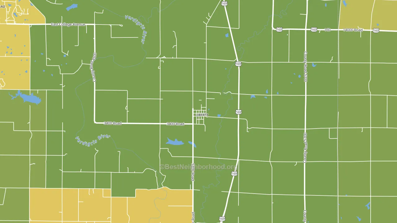 67351, KS block-group voter-turnout map