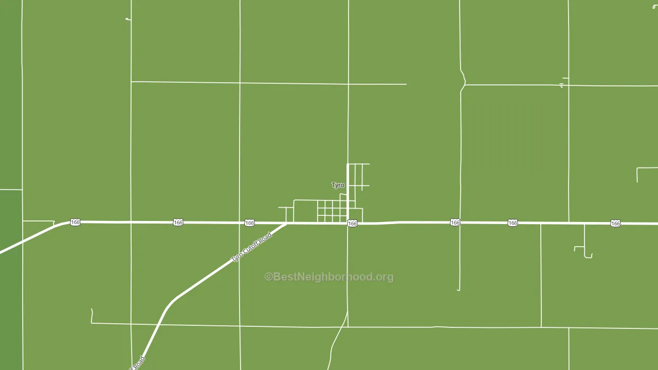 67364, KS block-group voter-turnout map