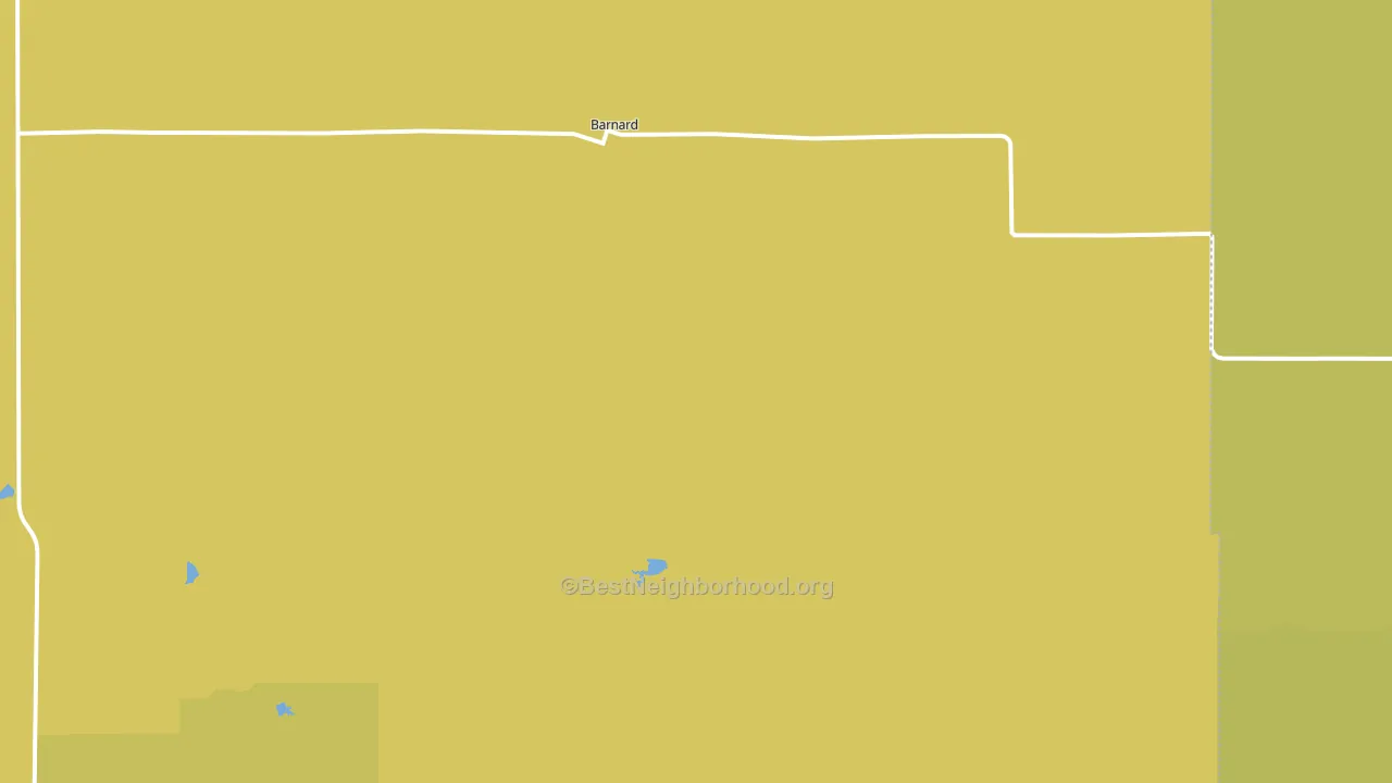 67418, KS block-group voter-turnout map