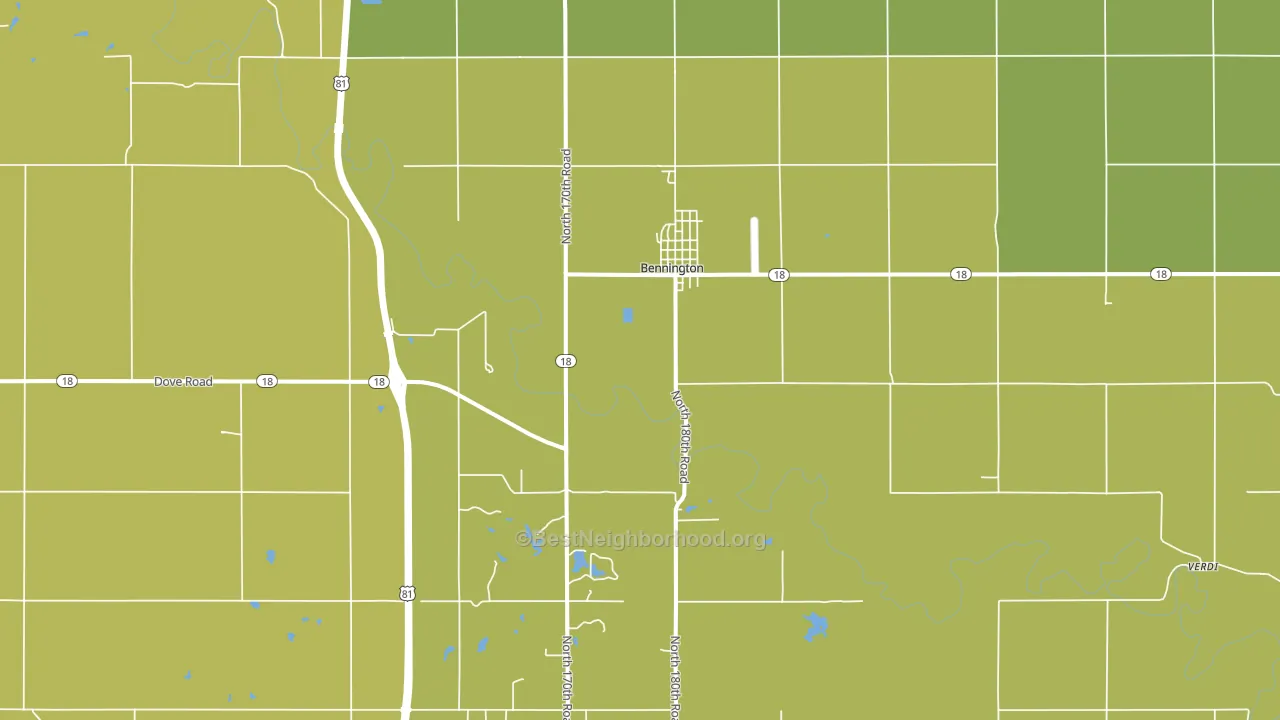 67422, KS block-group voter-turnout map