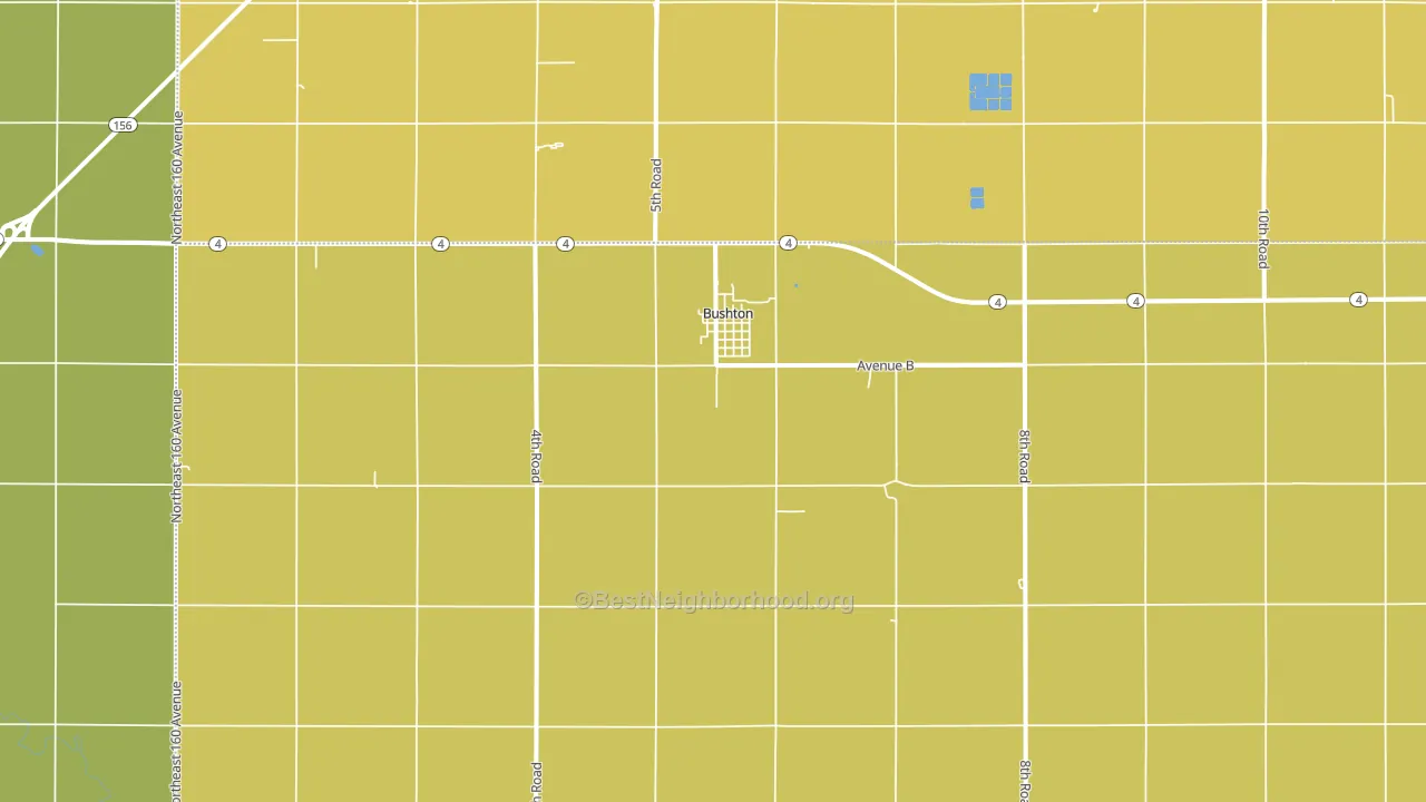 67427, KS block-group voter-turnout map