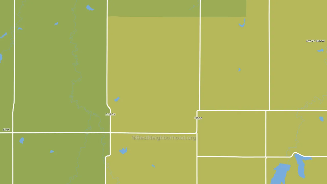 67451, KS block-group voter-turnout map