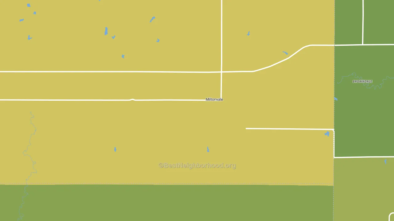 67466, KS block-group voter-turnout map