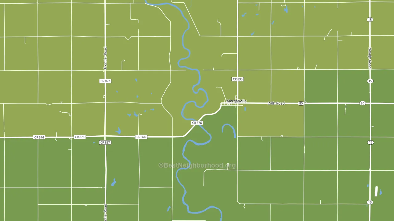 67468, KS block-group voter-turnout map