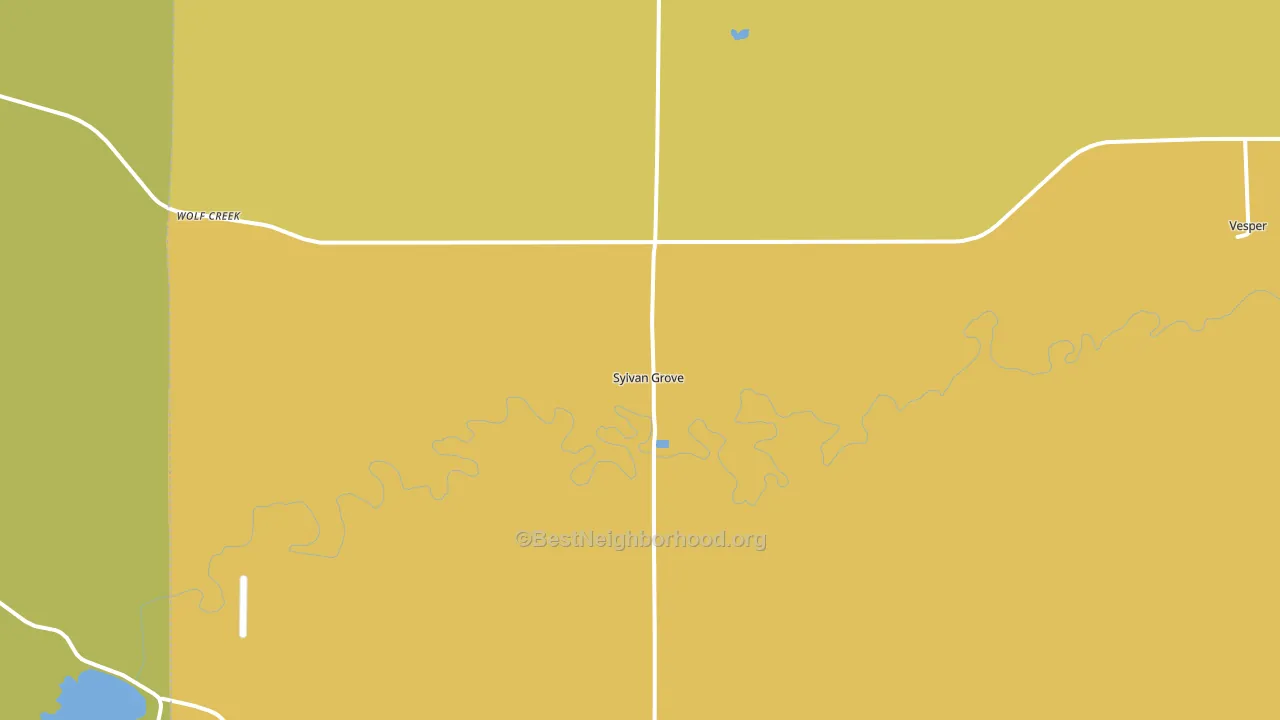 67481, KS block-group voter-turnout map