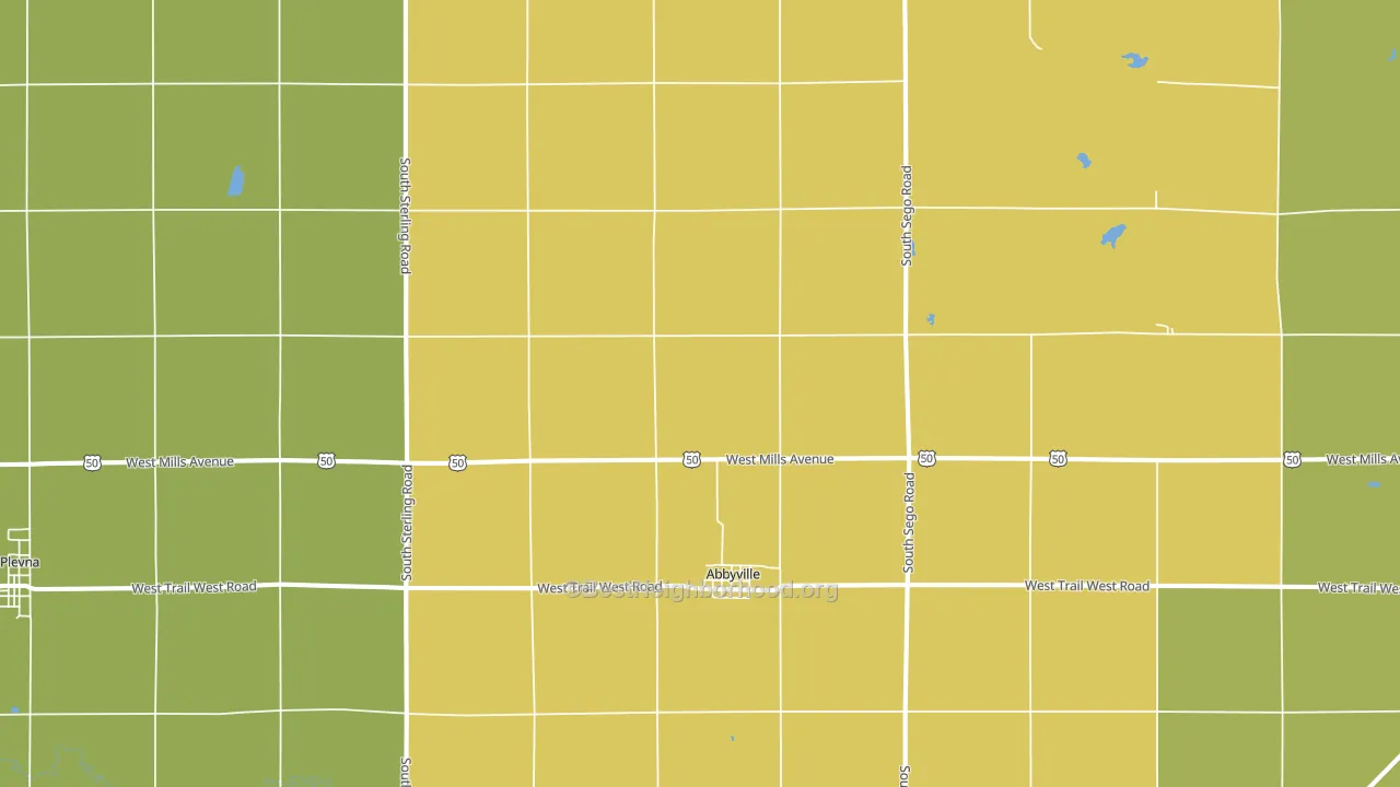 67510, KS block-group voter-turnout map