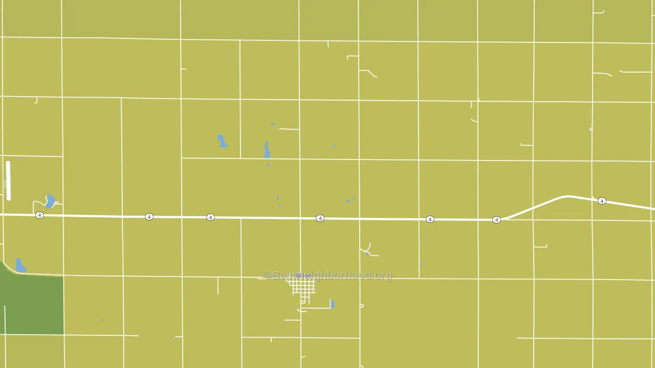 67520, KS block-group voter-turnout map