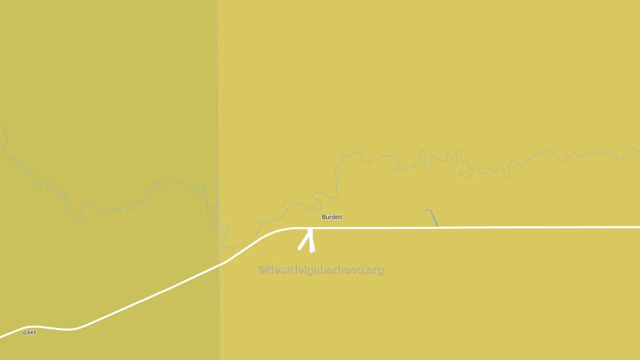 67523, KS block-group voter-turnout map