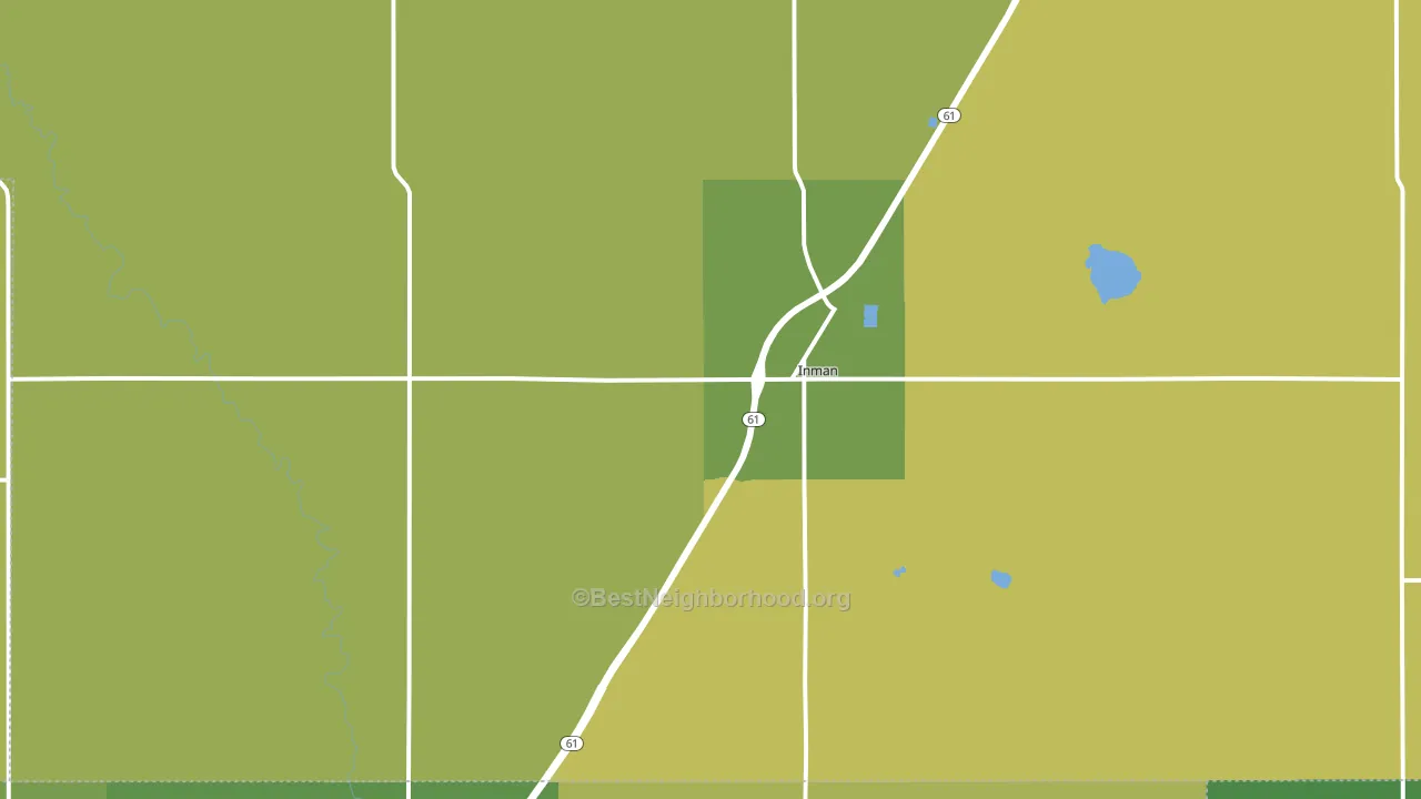 67546, KS block-group voter-turnout map