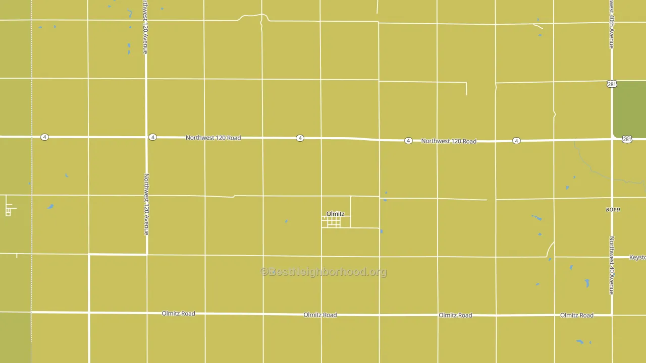 67564, KS block-group voter-turnout map
