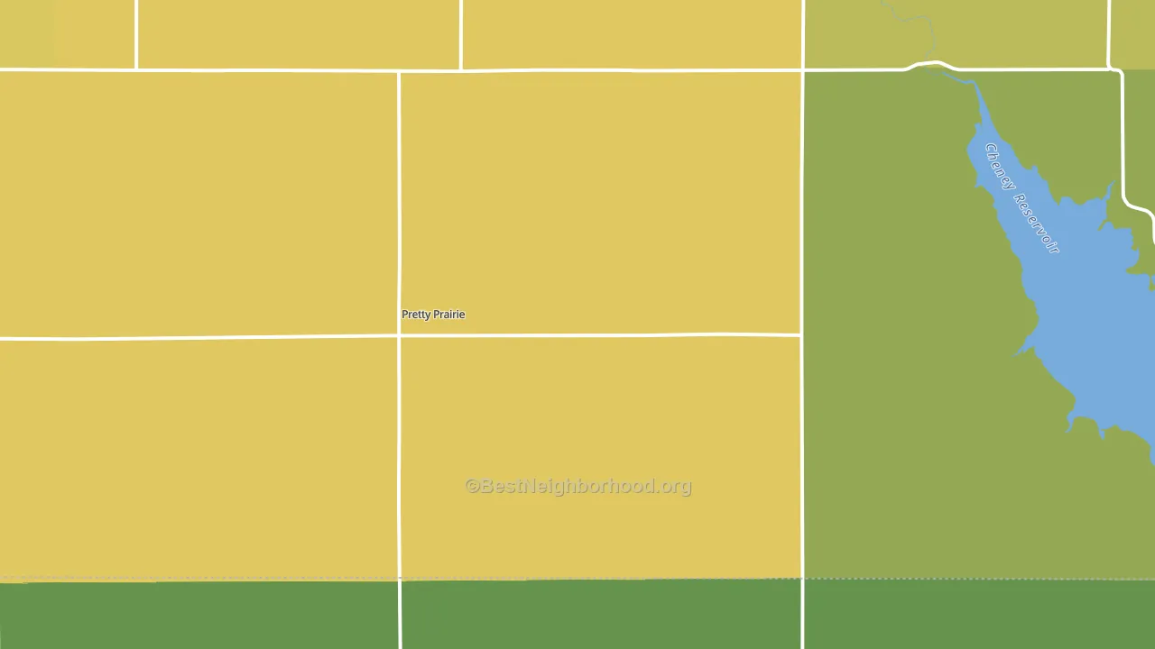 67570, KS block-group voter-turnout map
